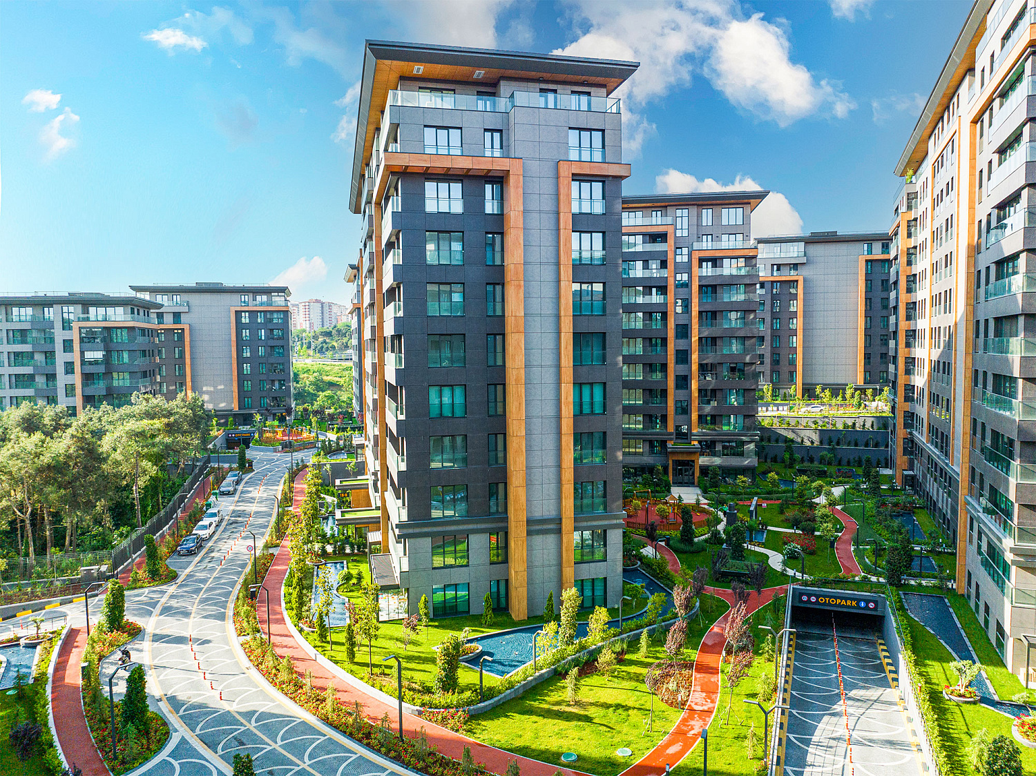 Elite residential complex in a quiet area