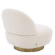 Photo Rotating Clement chair (cream)