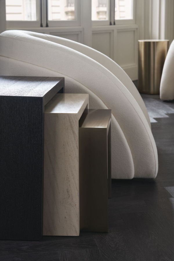 Photo Set of three side tables Contrast