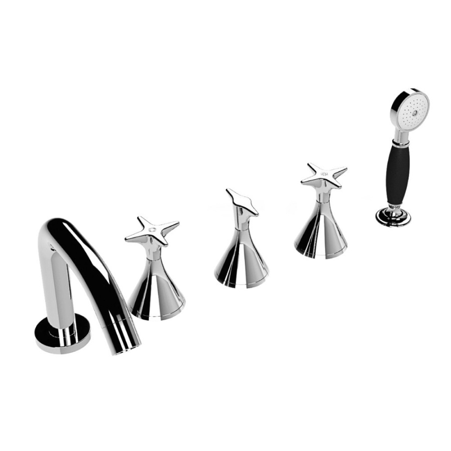Photo Bath mixer STELLA 130 CT 02304 CR00