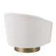 Photo Catene rotating chair (cream)