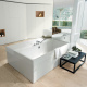 Photo Burgbad Crono 180x130 SEHA180 C0001 F0797 A0095 with a couch