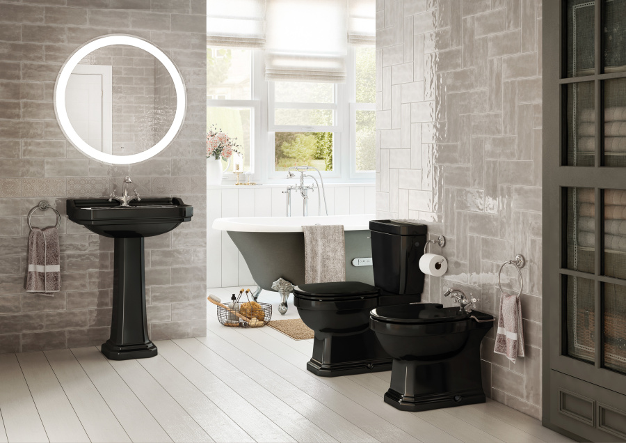 Photo Bidet floor Roca Carmen 3570A4560, 1 hole, black