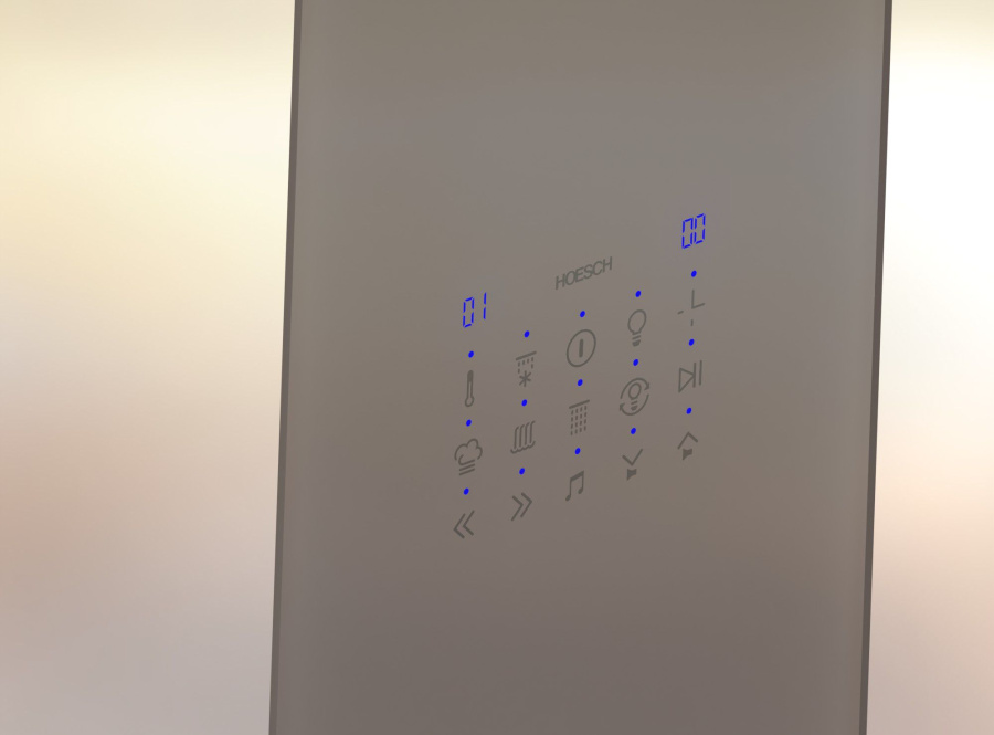 Photo Hoesch SensePerience 533381B.550 shower with steam function