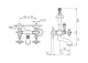 Photo Bath mixer Nicolazzi Half Dome 1401GB70