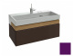 Photo Bathroom under the sink 100 cm Jacob Delafon Terrace EB1187-F26 plum varnish