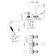 Photo Nicolazzi Impero 1203CR36L Bath Mixer