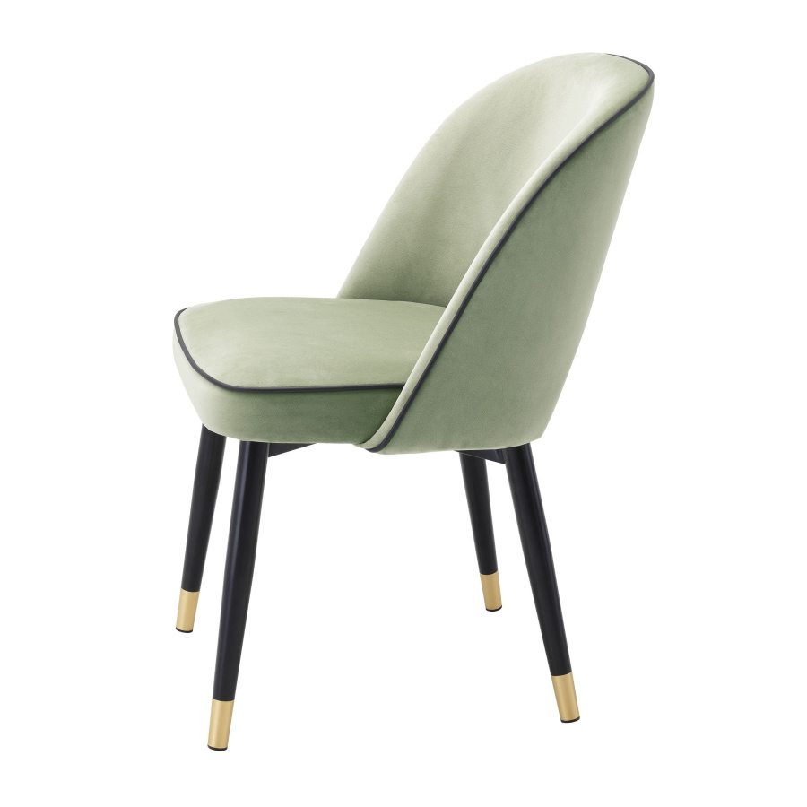 Photo A set of two Cliff dining chairs (green)