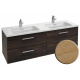 Photo Bathroom under the sink 140 cm Jacob Delafon Vox EB2070-R2-E16 walnut tree