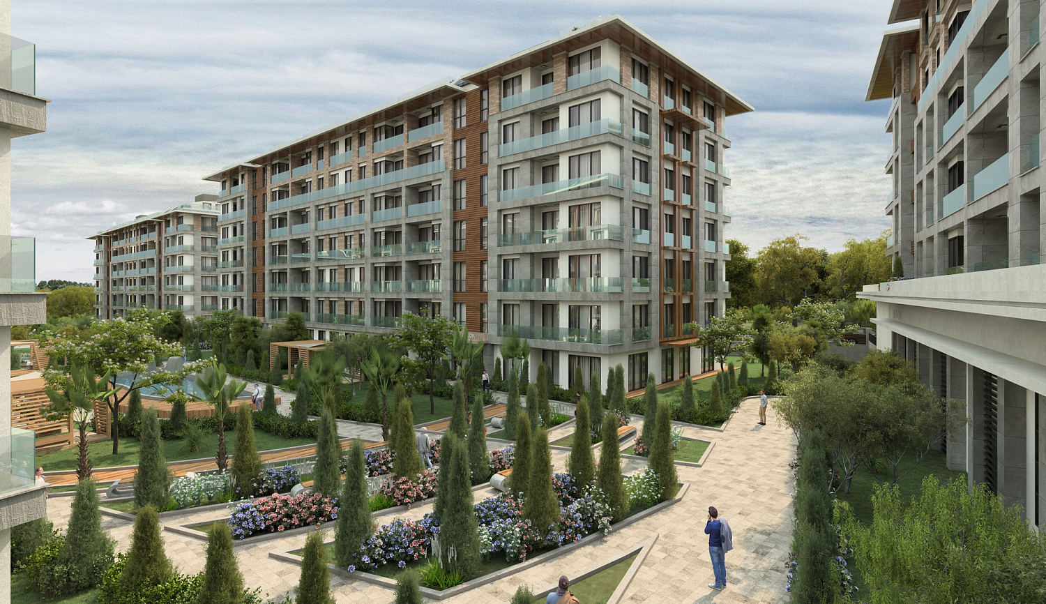 Residential complex in Zeitinburnu district