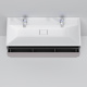 Photo The cabinet under the sink AM.PM Inspire V2.0 M50AFHX1203EGM 120 cm gray matte