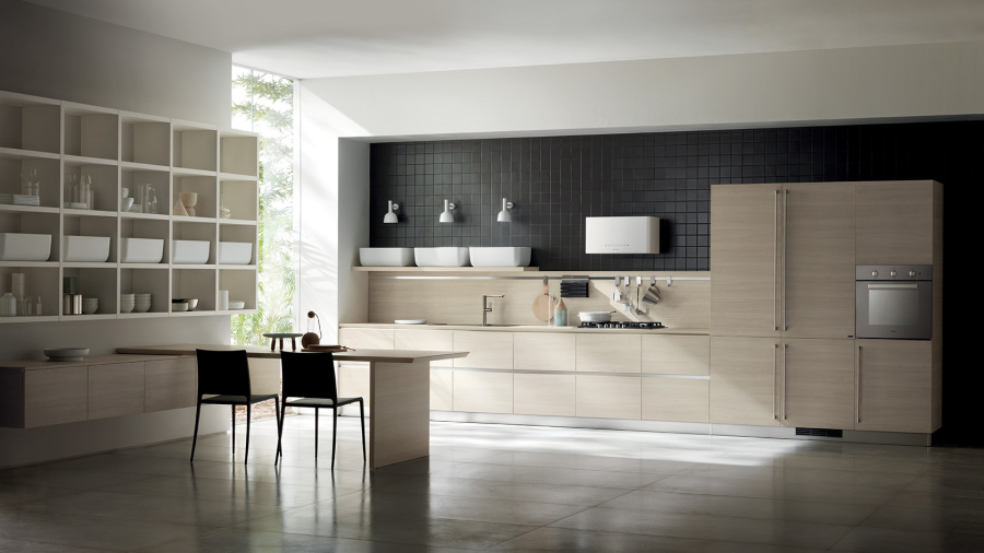 Photo Kitchen Scavolini Qi angular 420 by 270 cm