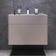 Photo The cabinet under the sink AM.PM Inspire V2.0 M50AFHX0803EGM 80 cm gray matte