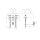 Photo Gessi Venti sink mixer 20 65015#031