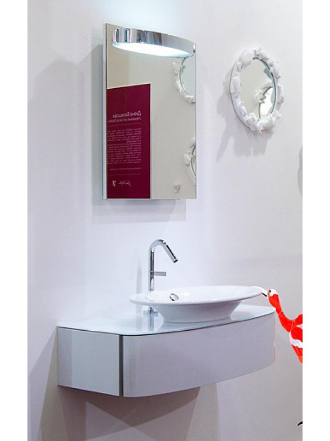 Photo 85 cm Jacob Delafon Presquile EB1106-G1C white