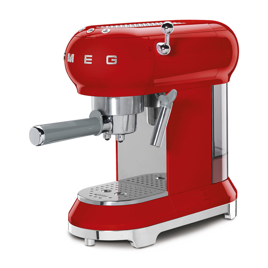 Photo Coffee maker of carob type Smeg ECF01RDEU