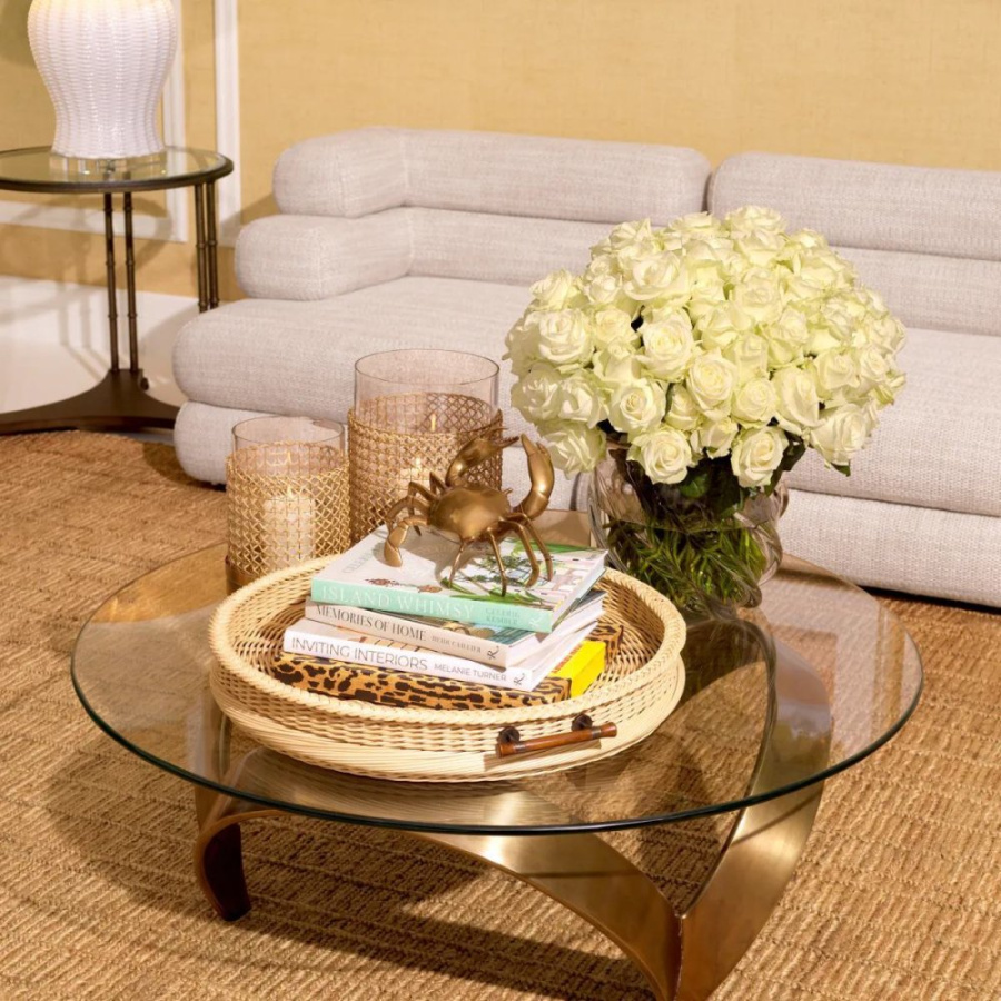 Photo Soquel coffee table (brass)
