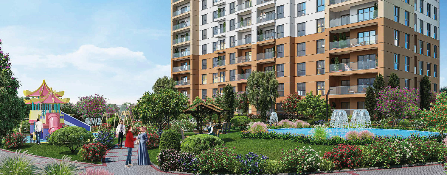Cozy residential complex in a quiet area