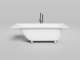 Photo Bath made of artificial stone Salini Ornella 170x80 102324M white matte