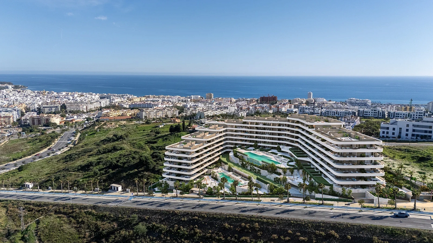 Apartment in a new building Apartments near infrastructure in Estepona, Malaga
