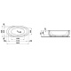 Photo Acrylic bath Laufen Alessi One 203x102 2.4197.0.000.000 1st