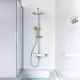 Photo AM.PM Inspire V2.0 180x80 WK52EB bath kit with shower system and accessories