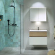 Photo Burgbad Fiumo 80 SFXN082F3956FOT45G0200C0001*1 white matte/cashmere oak