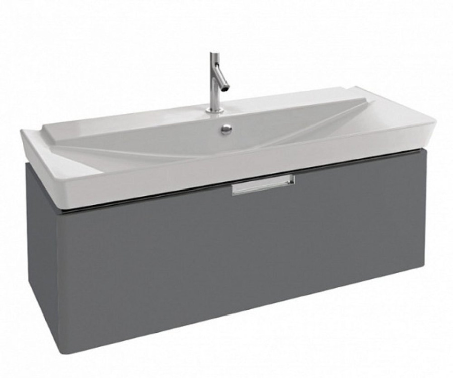 Photo Tumple under the sink 115 cm Jacob Delafon Reve EB1133-442 gray anthracite lacquer