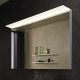 Photo Burgbad Yso 140 SEYH140 mirror with backlit