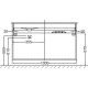Photo Bathroom under the sink 100 cm Jacob Delafon Vox EB2046-RA-N18 white brilliant