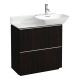 Photo Laufen sink cabinet INO 77 4.0300.2.110.263.1 brown