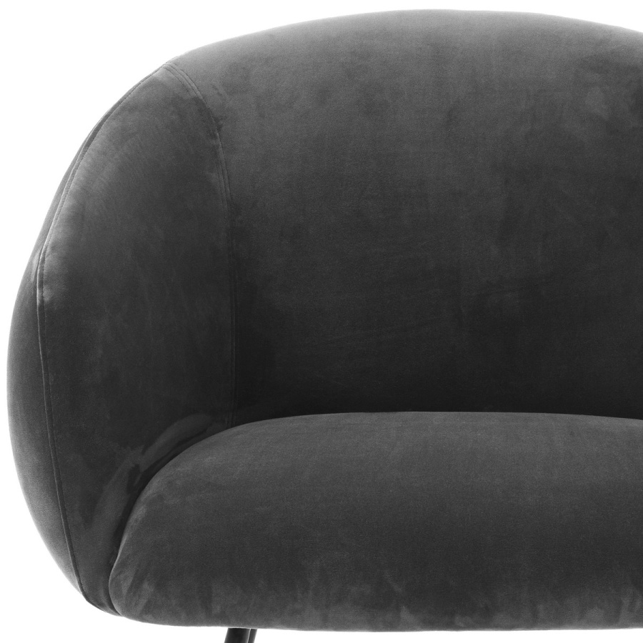 Photo Elbury dining chair (dark grey)