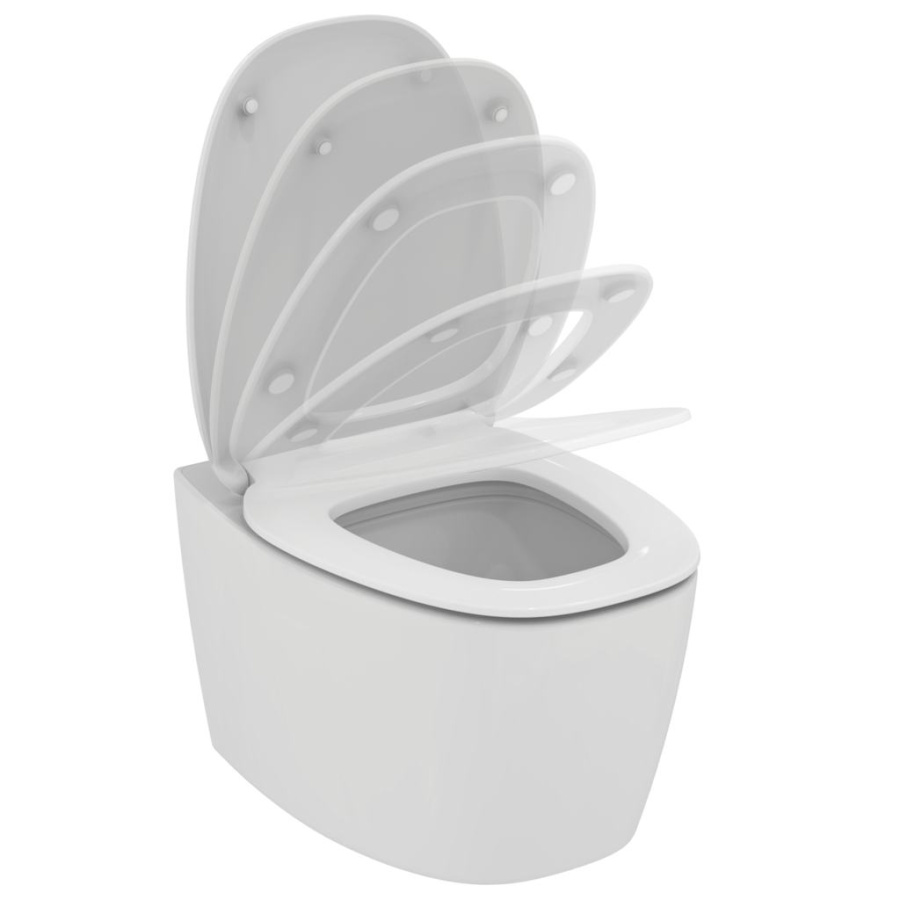 Photo Ideal Standard Dea T348801 restless toilet with microlift seat