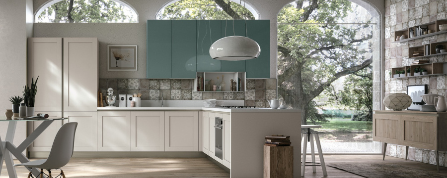 Photo Stosa City kitchen straight 360cm