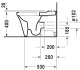 Photo Bowl of floor toilet Duravit P3 Comforts 2167090000