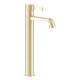 Photo Gessi Inciso sink mixer 58004#246 gold