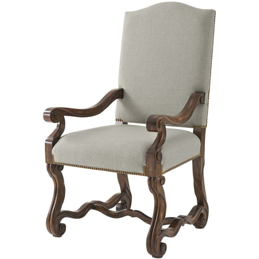 Photo Warmth By The Fireside Chair (with armrests)