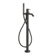 Photo Bath mixer Gessi 316 54028#707 black matte