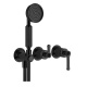 Photo Shower mixer Gessi Venti 20 65036#299 black matte