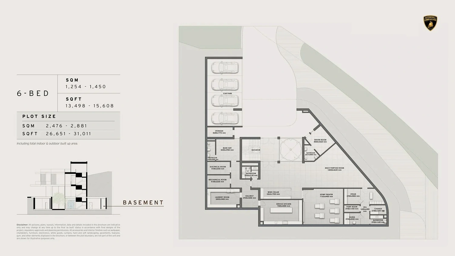 Spacious villas in the style of Lamborghini in Benaavis