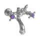 Photo Bath mixer Nicolazzi Le Pietre 2100CR09