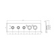Photo Gessi Hi-Fi Eclectic Linear 65224#149 matte nickel finox