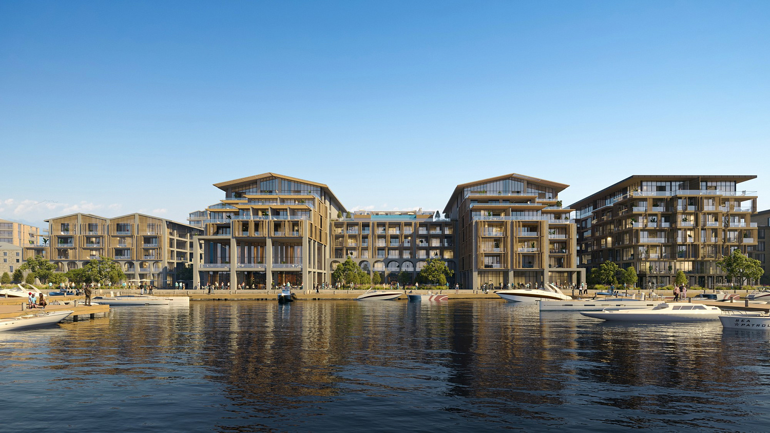 Ultra-modern complex with historical heritage
