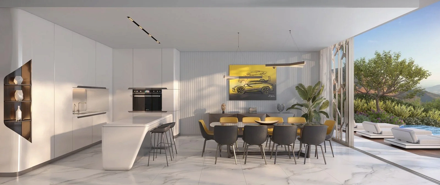 Spacious villas in the style of Lamborghini in Benaavis