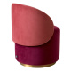 Photo Rotating Greer chair (burgundy)