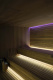 Photo Sauna Effe Yoku.G 105 SA 70 30 0004 aspen heat-treated, left-handed
