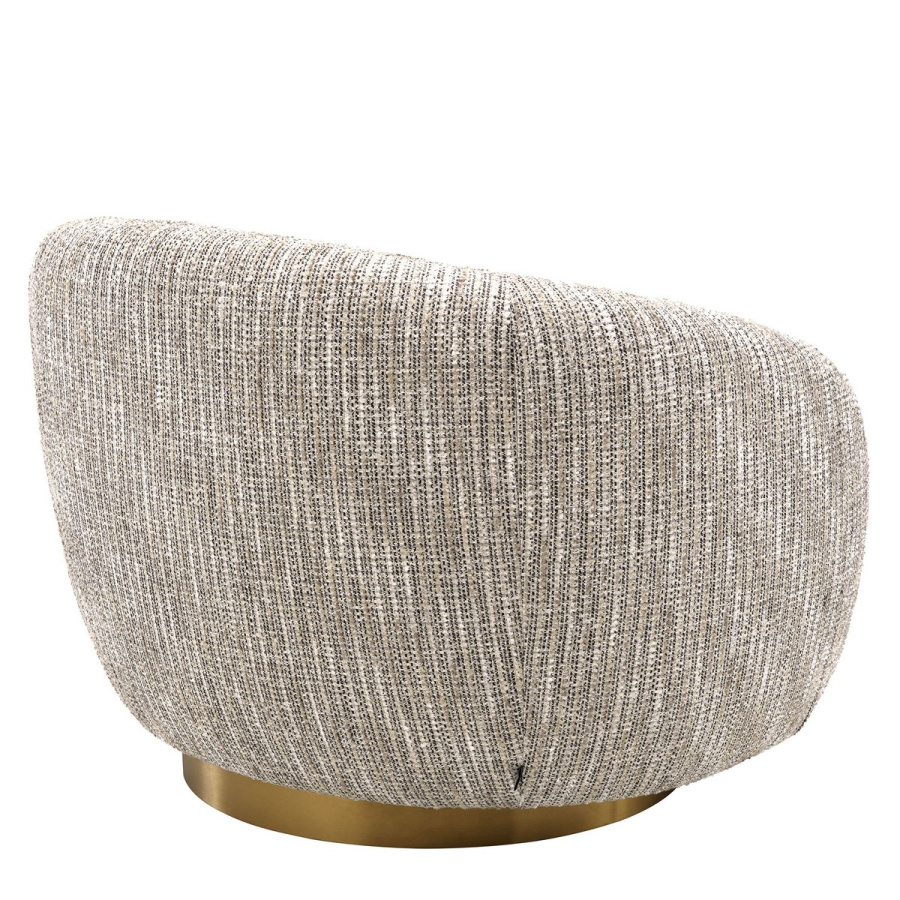 Photo Revolving Brice chair (gray-beige)