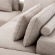 Photo Modular sofa Lounge Club (gray and beige)