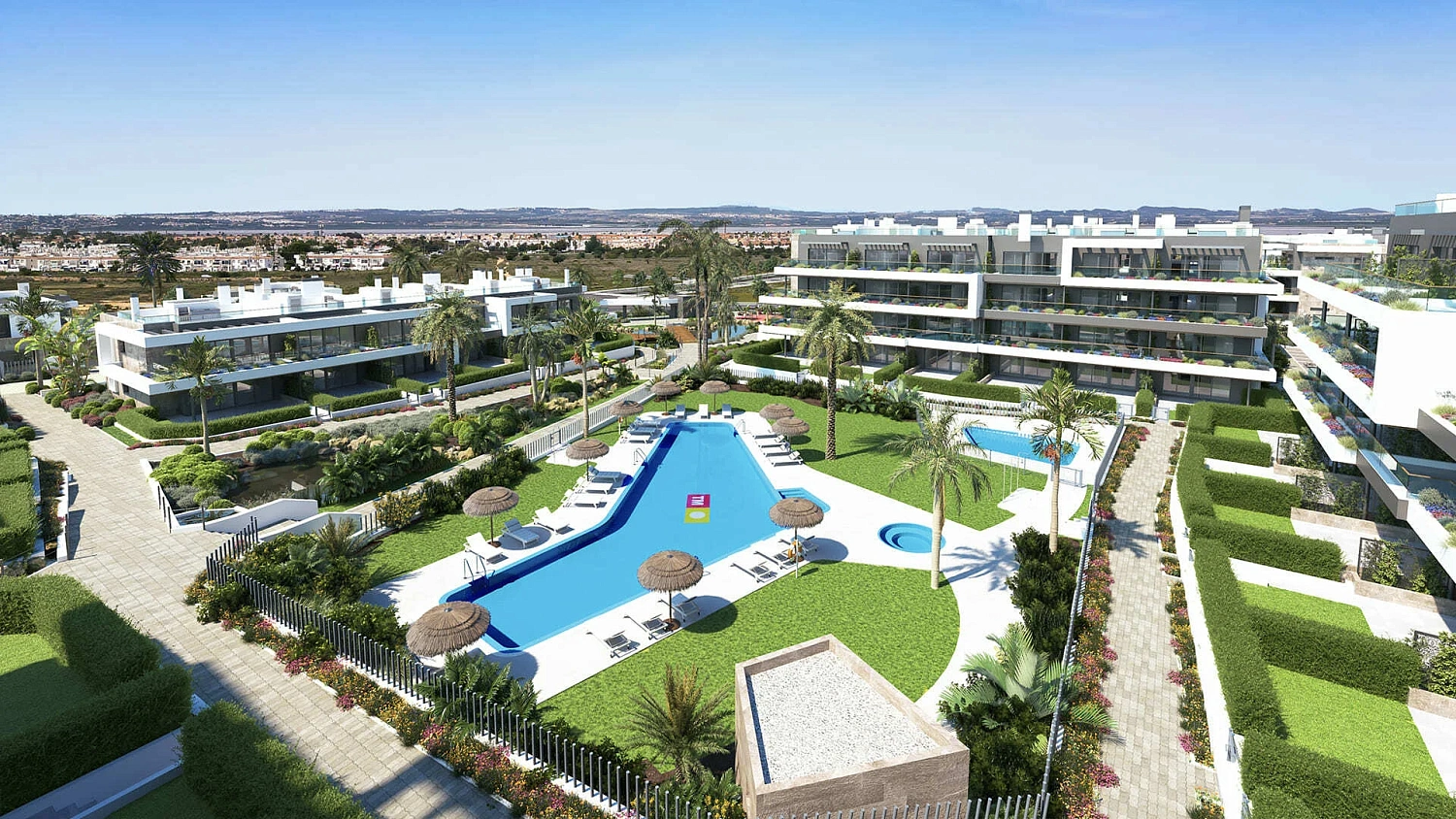 Residential complex Lagoons Village Laguna Rosa