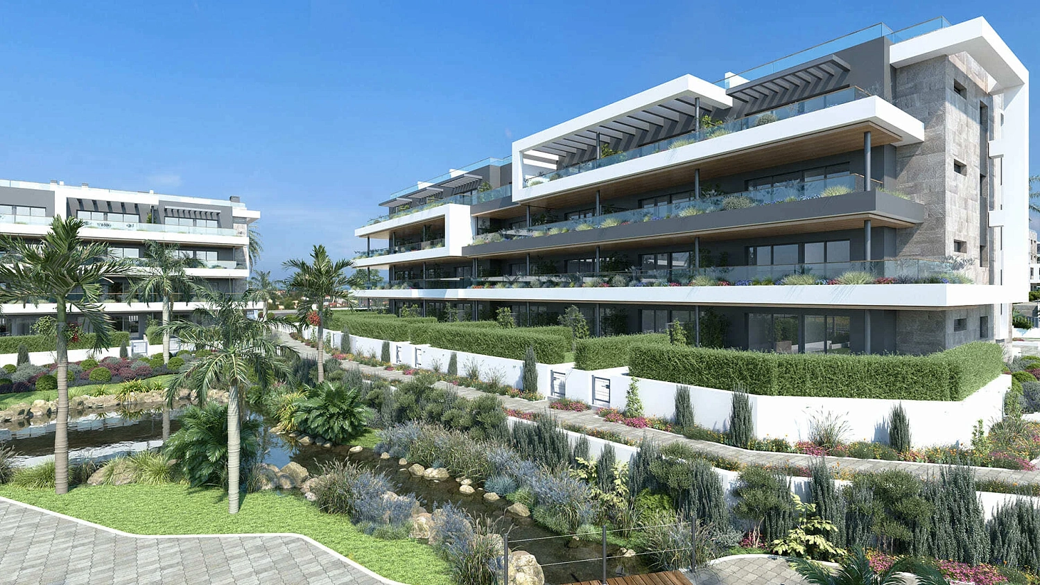Residential complex Lagoons Village Laguna Rosa
